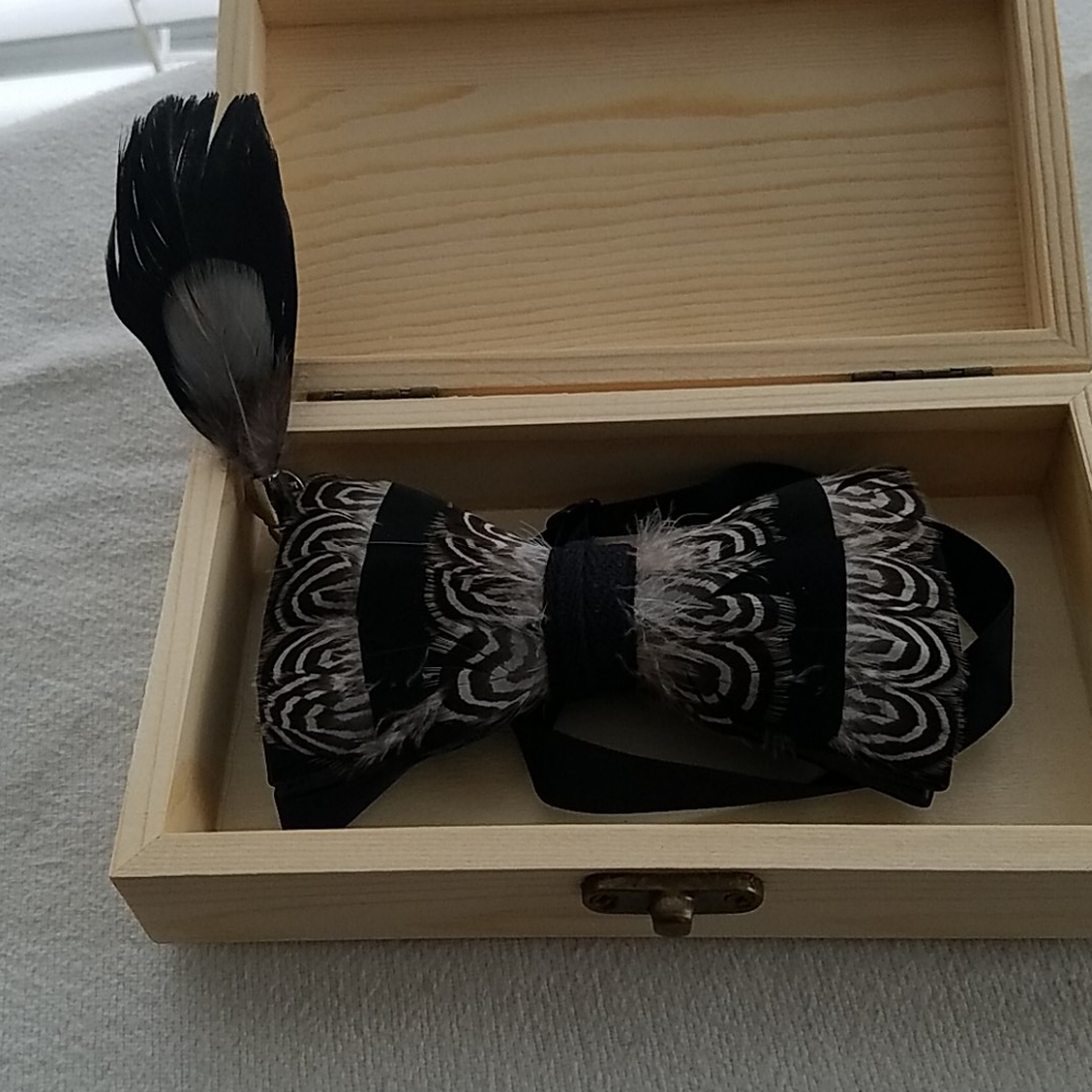 Mens BowTie & Lapel Pin